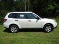 2011 Satin White Pearl Subaru Forester 2.5 X  photo #2