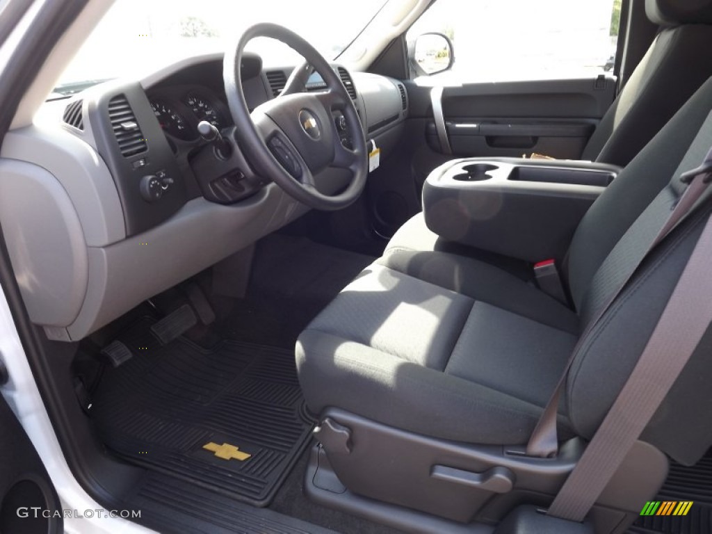 2011 Silverado 1500 LS Extended Cab - Summit White / Dark Titanium photo #11