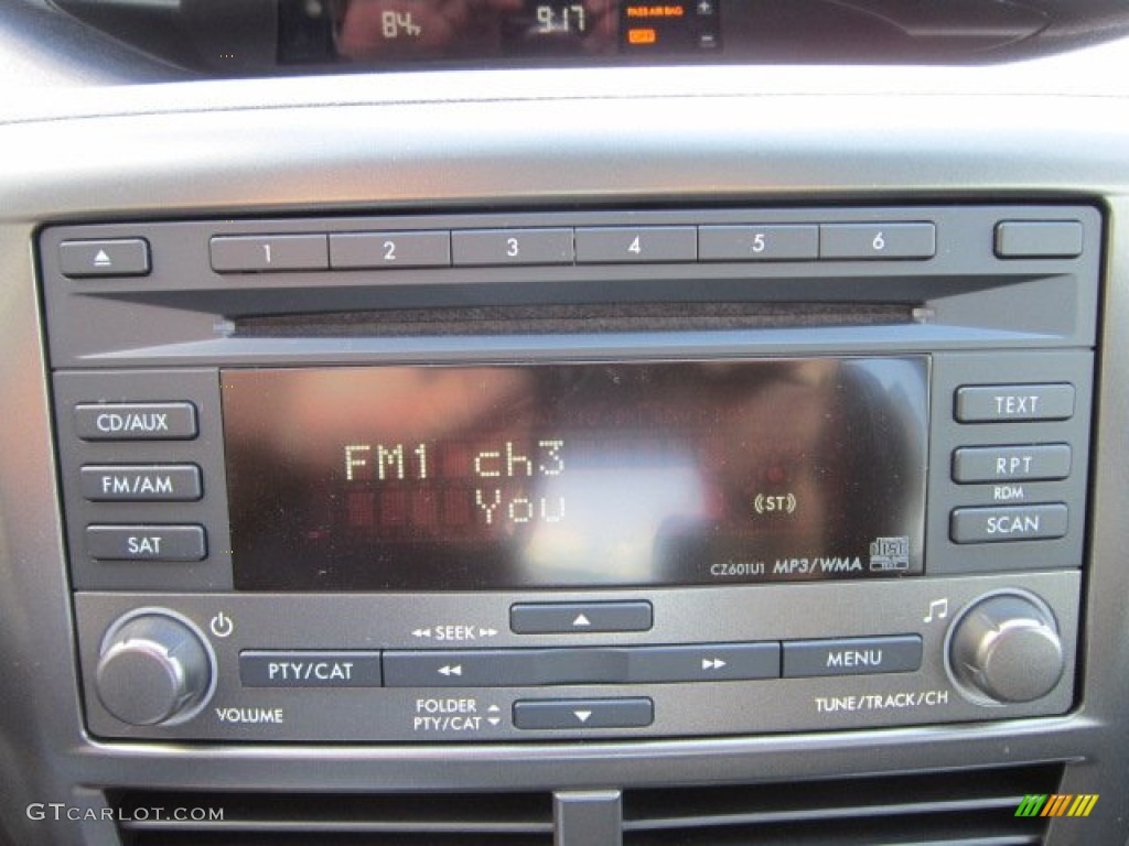 2011 Subaru Impreza 2.5i Sedan Audio System Photos
