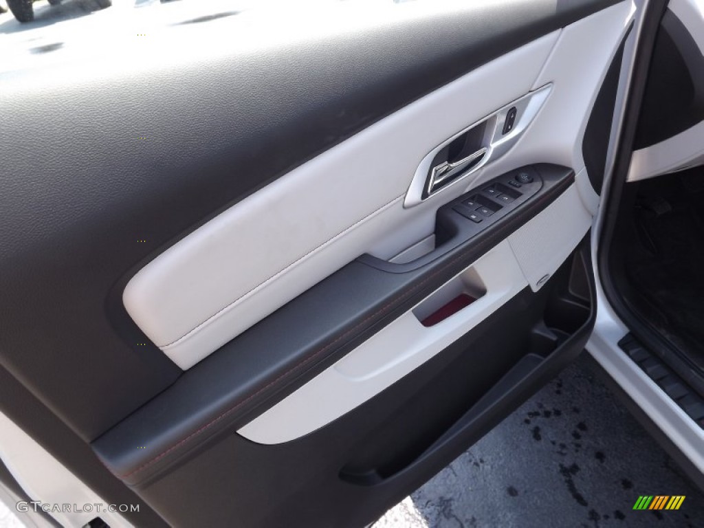 2012 GMC Terrain SLE Light Titanium Door Panel Photo #53107190