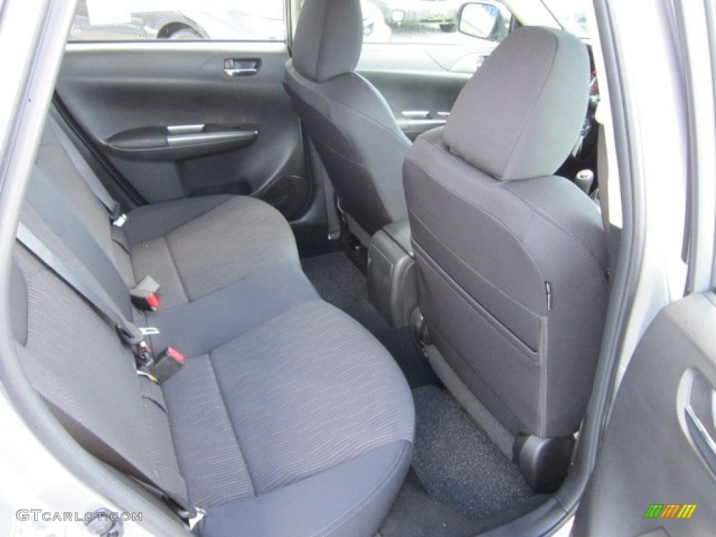 Carbon Black Interior 2011 Subaru Impreza Outback Sport Wagon Photo #53107889