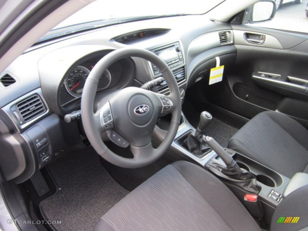 Carbon Black Interior 2011 Subaru Impreza Outback Sport Wagon Photo #53107934
