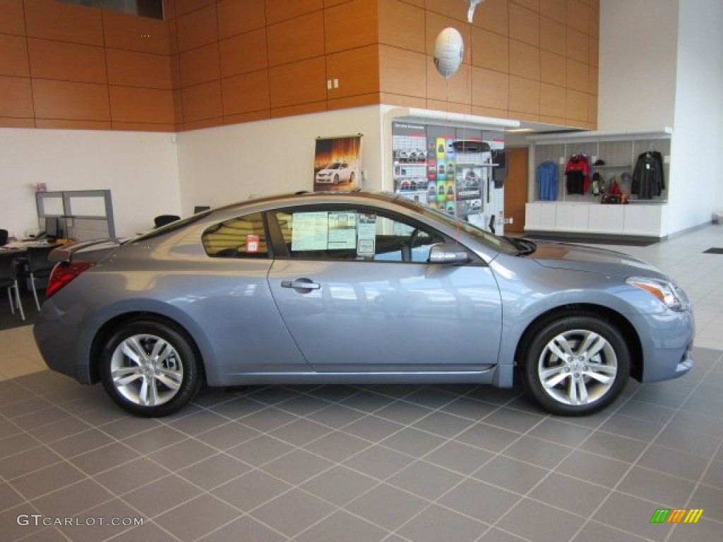 2012 Altima 2.5 S Coupe - Ocean Gray / Charcoal photo #6