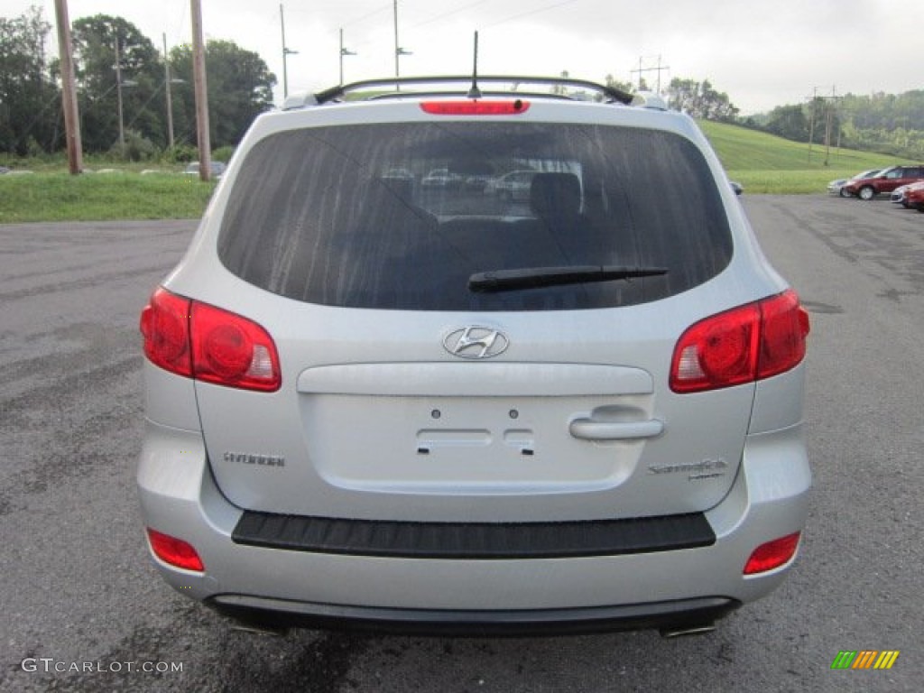 2007 Santa Fe GLS 4WD - Platinum / Gray photo #6