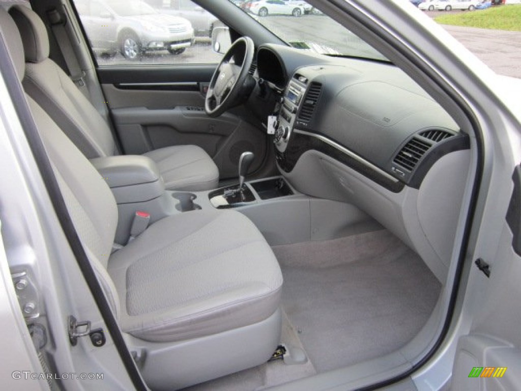 2007 Santa Fe GLS 4WD - Platinum / Gray photo #10