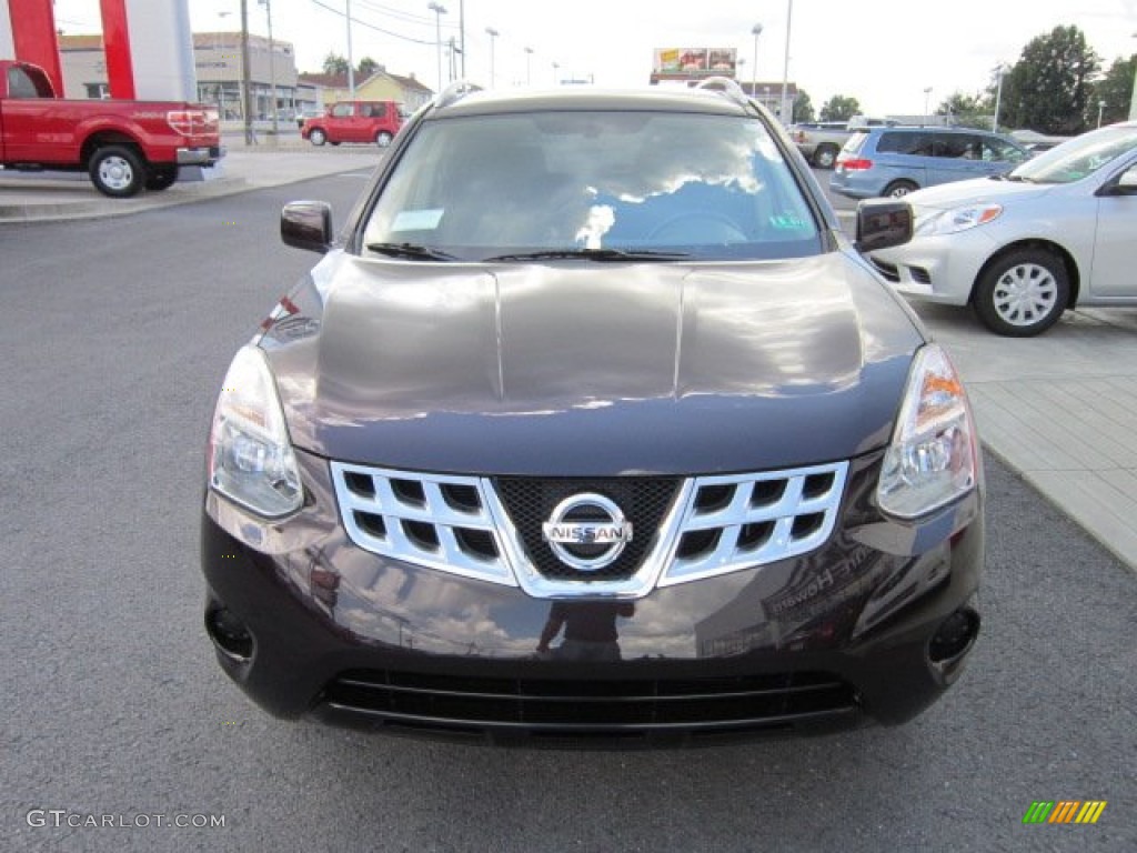 2011 Rogue SV AWD - Black Amethyst / Black photo #2