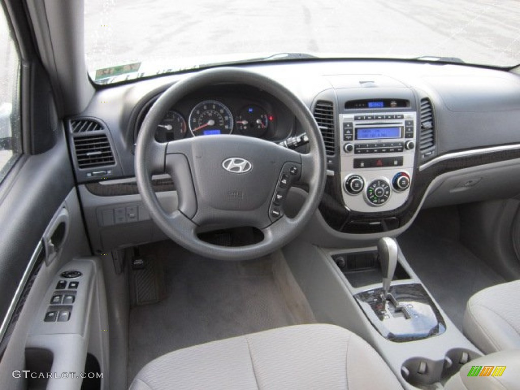 2007 Hyundai Santa Fe GLS 4WD Gray Dashboard Photo #53108237