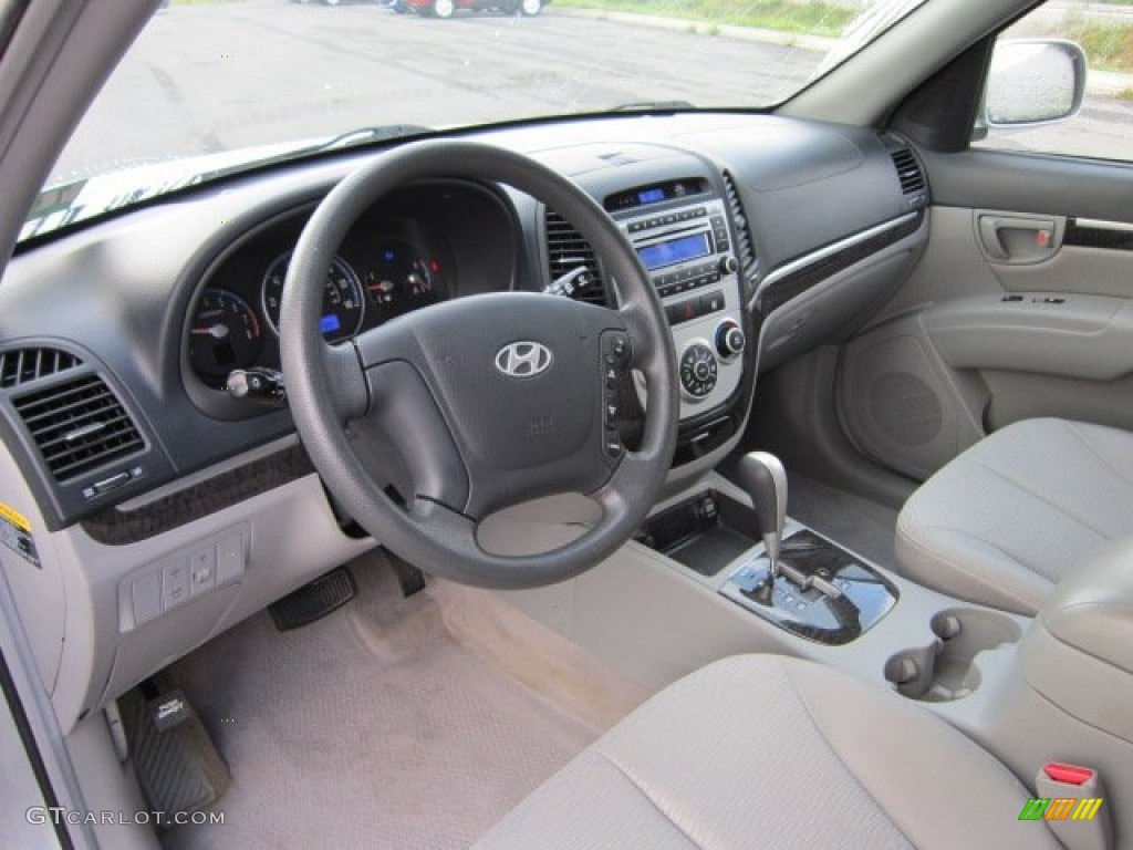 Gray Interior 2007 Hyundai Santa Fe GLS 4WD Photo #53108261