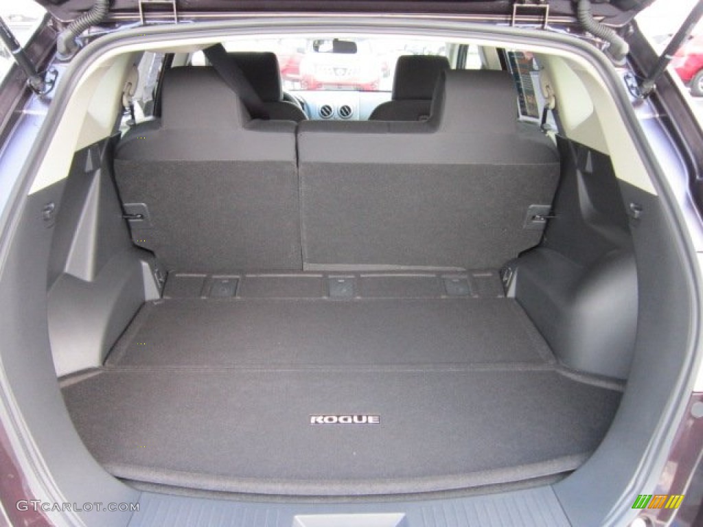 2011 Rogue SV AWD - Black Amethyst / Black photo #12