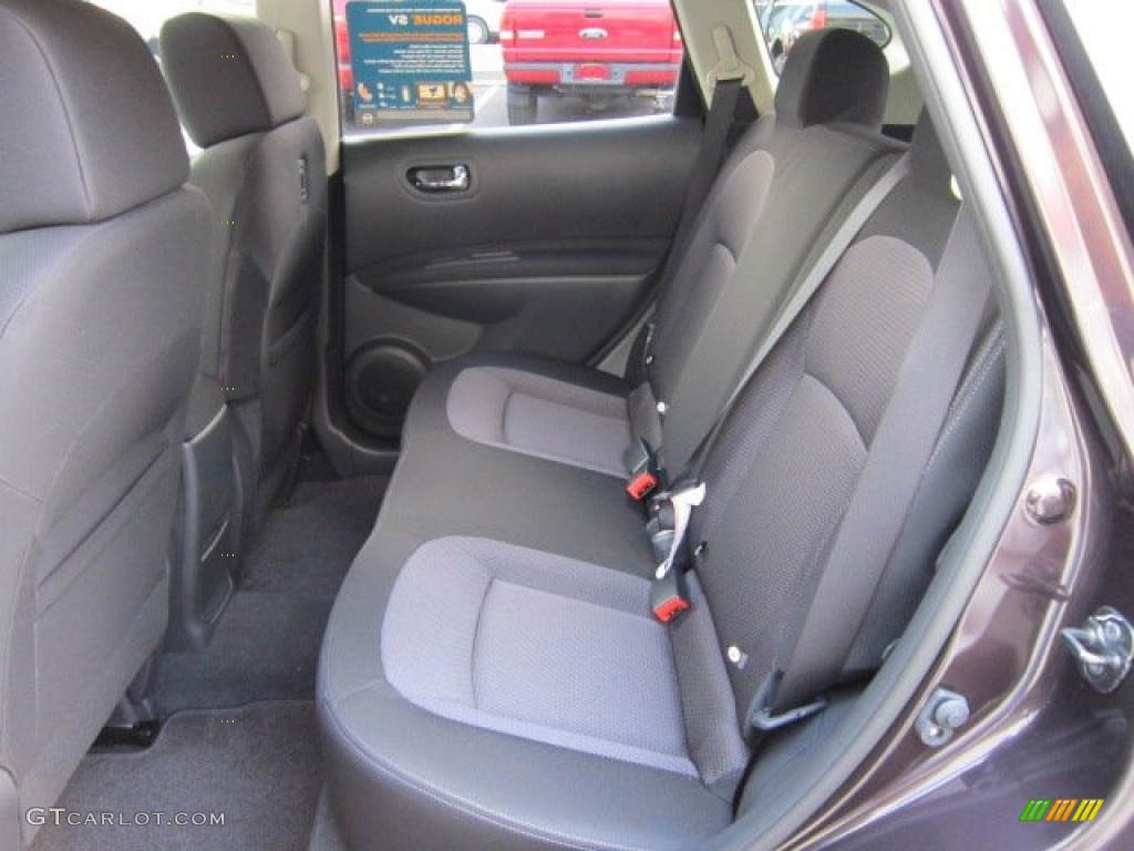 2011 Rogue SV AWD - Black Amethyst / Black photo #13