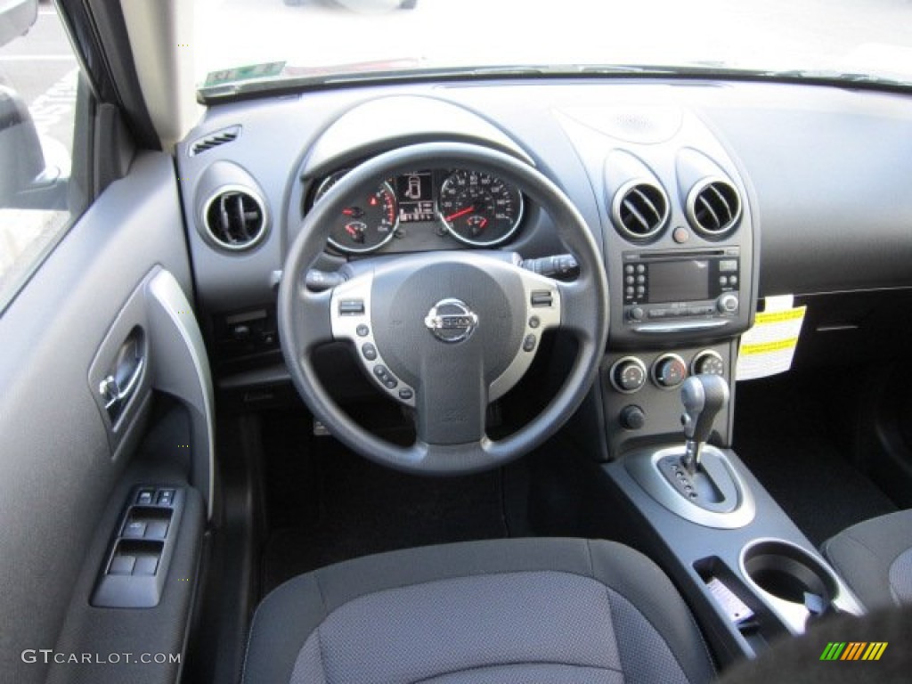2011 Rogue SV AWD - Black Amethyst / Black photo #14