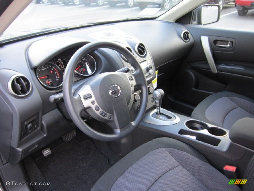 2011 Rogue SV AWD - Black Amethyst / Black photo #16