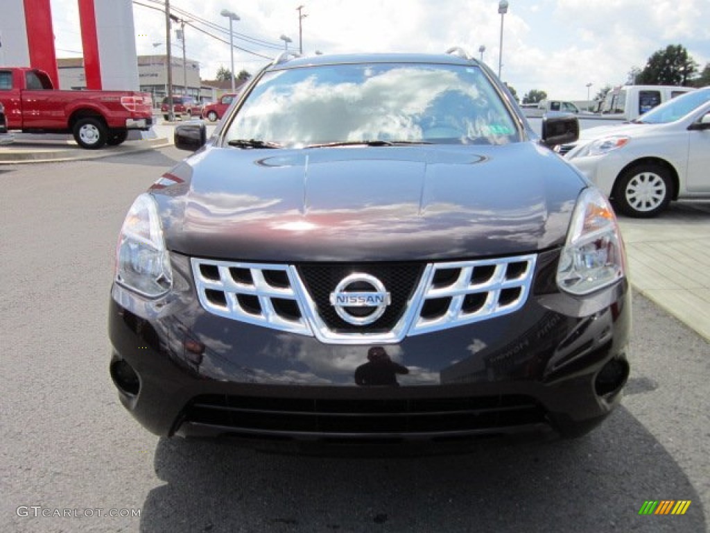 2011 Rogue SV AWD - Black Amethyst / Black photo #2