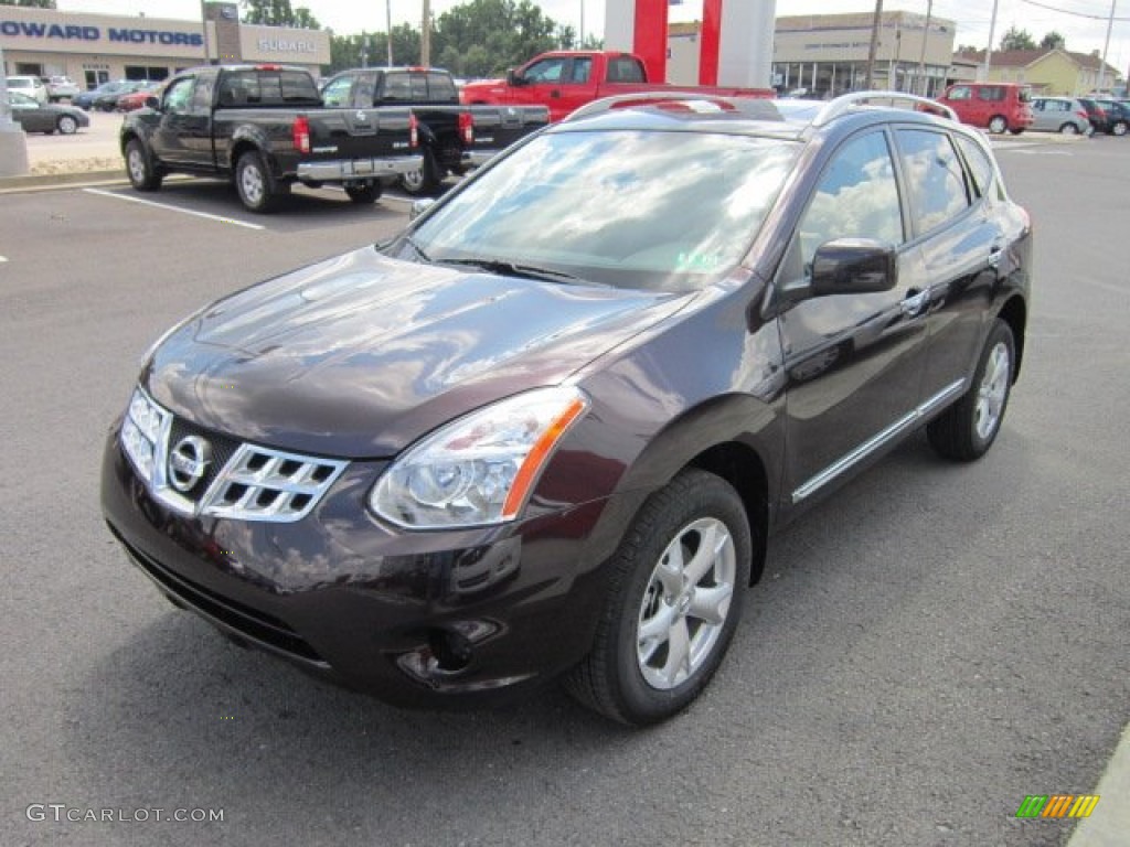 2011 Rogue SV AWD - Black Amethyst / Black photo #3