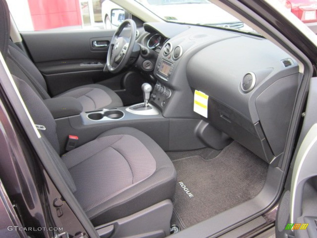 2011 Rogue SV AWD - Black Amethyst / Black photo #8