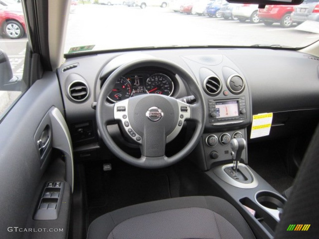 2011 Rogue SV AWD - Black Amethyst / Black photo #13