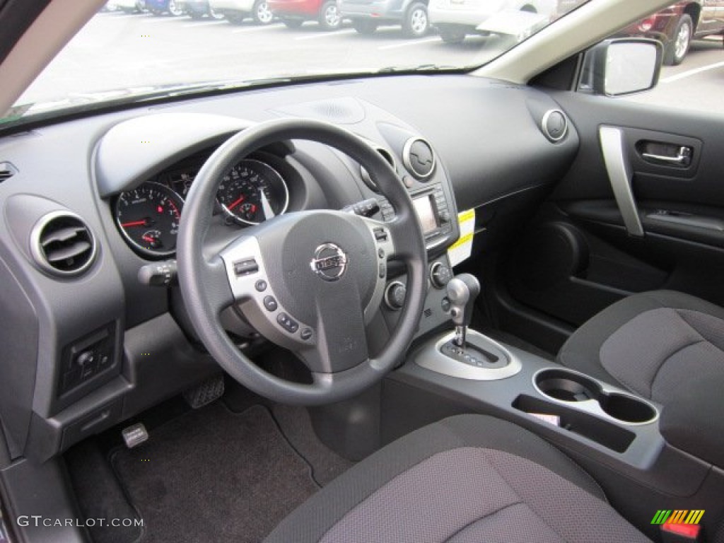 2011 Rogue SV AWD - Black Amethyst / Black photo #15