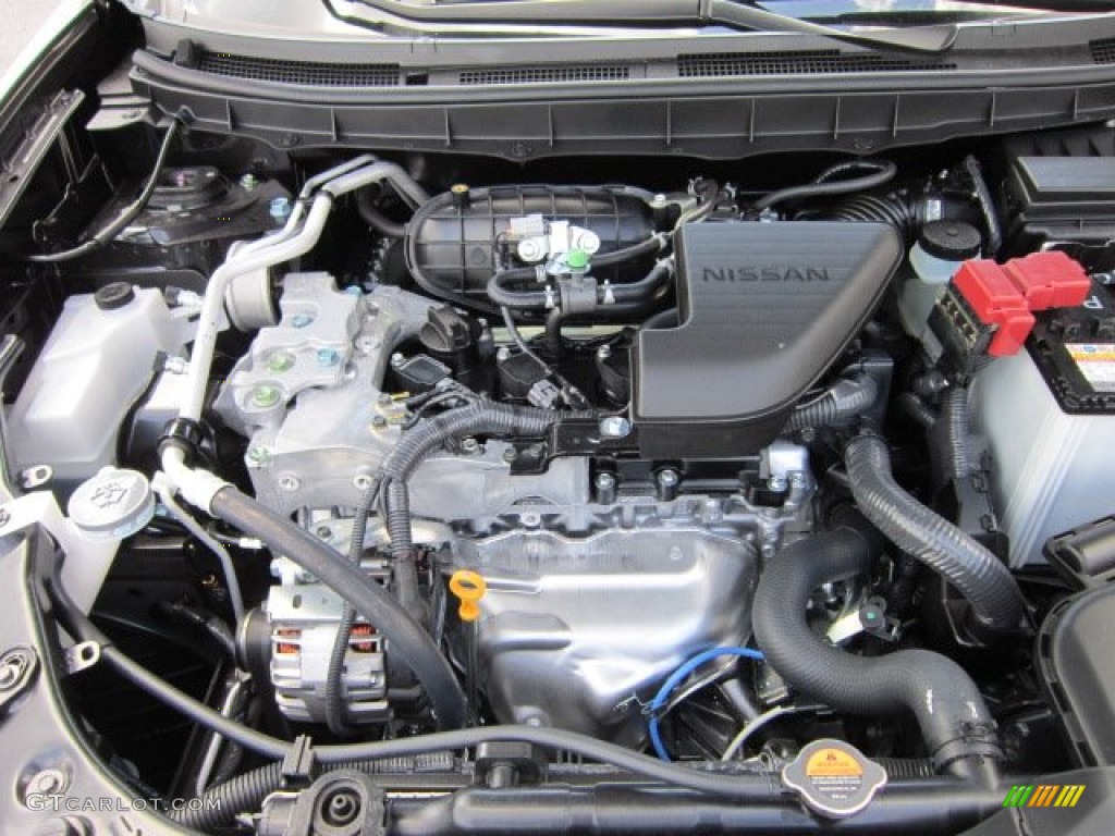 2011 Rogue SV AWD - Black Amethyst / Black photo #17