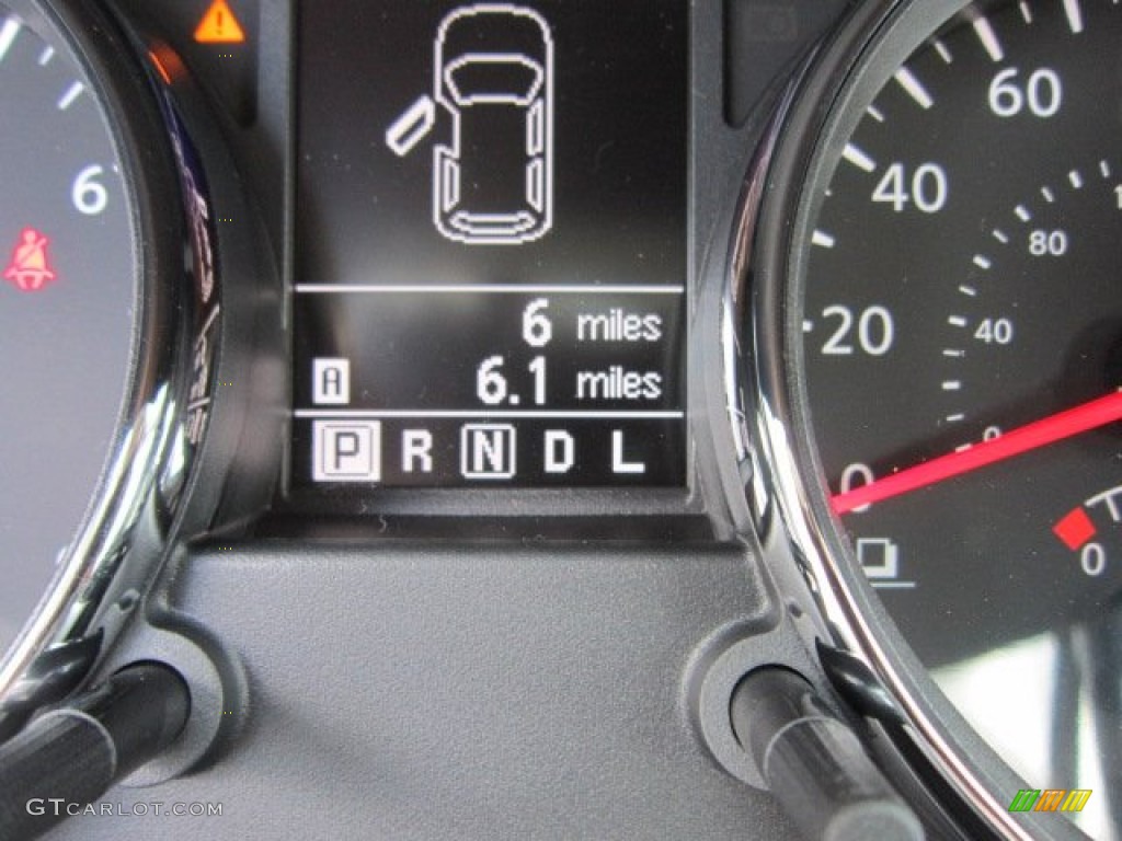 2011 Rogue SV AWD - Black Amethyst / Black photo #20