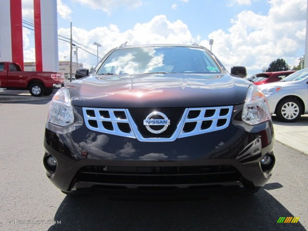 2011 Rogue SL AWD - Black Amethyst / Gray photo #2