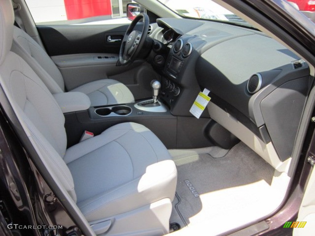 2011 Rogue SL AWD - Black Amethyst / Gray photo #10