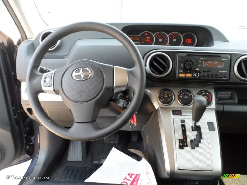 2012 Scion xB Standard xB Model Dark Gray Dashboard Photo #53109233