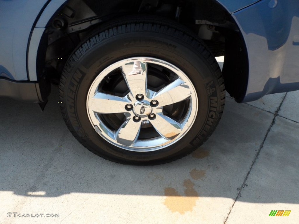 2009 Escape XLT V6 - Sport Blue Metallic / Stone photo #15