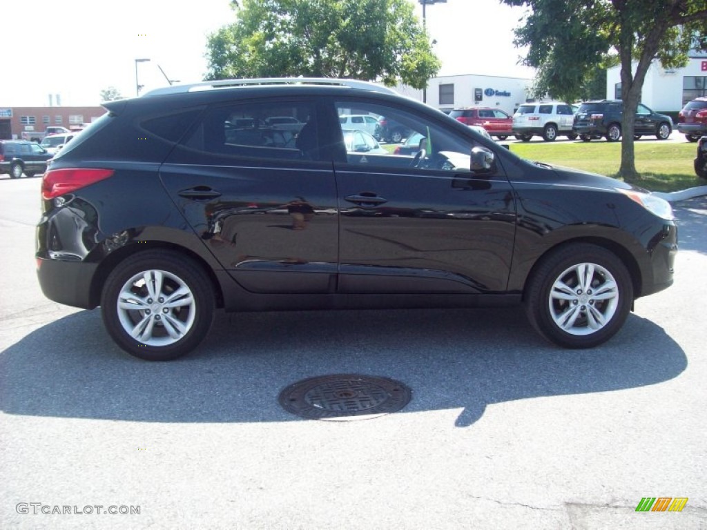 2010 Tucson Limited - Ash Black / Black photo #6