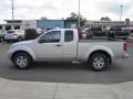 2011 Radiant Silver Metallic Nissan Frontier SV V6 King Cab 4x4  photo #4