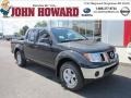 2011 Night Armor Metallic Nissan Frontier SV Crew Cab 4x4  photo #1