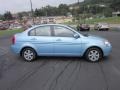 2009 Ice Blue Hyundai Accent GLS 4 Door  photo #8