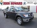 2011 Night Armor Metallic Nissan Frontier SV V6 King Cab 4x4  photo #1