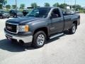 2010 Carbon Black Metallic GMC Sierra 1500 SLE Regular Cab  photo #11