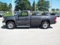 2010 Carbon Black Metallic GMC Sierra 1500 SLE Regular Cab  photo #13