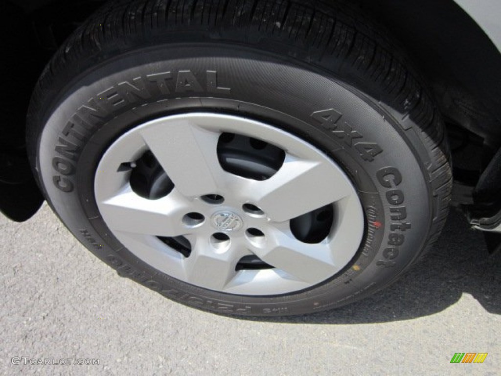 2011 Rogue S AWD - Silver Ice Metallic / Black photo #9