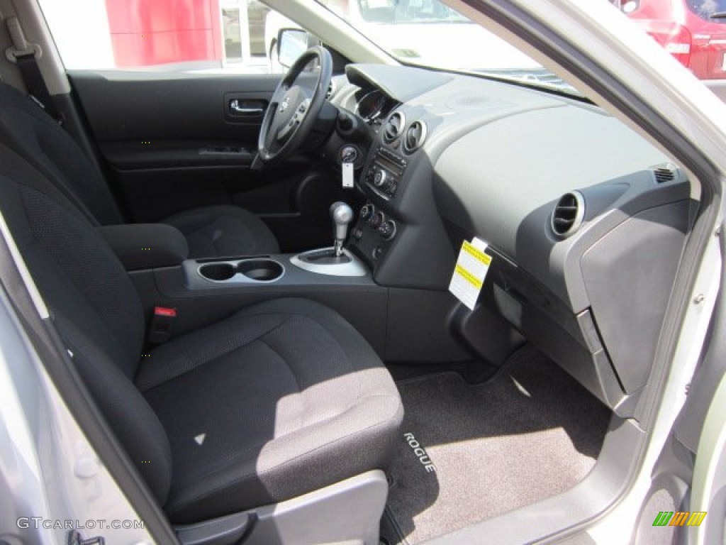 2011 Rogue S AWD - Silver Ice Metallic / Black photo #10