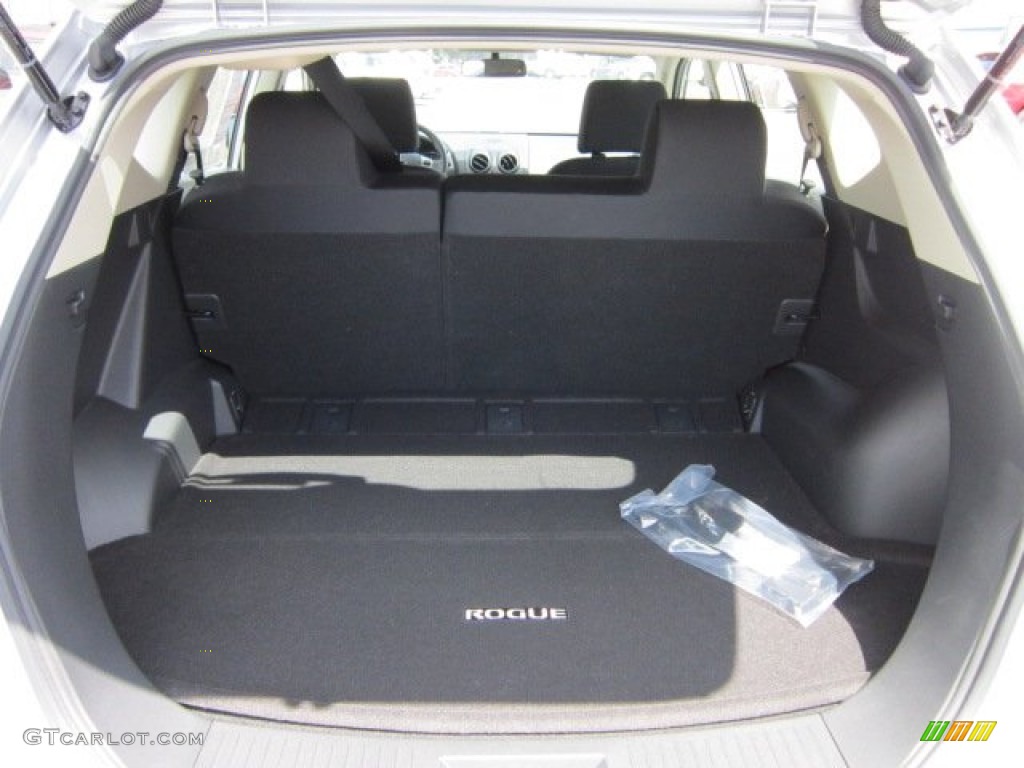 2011 Rogue S AWD - Silver Ice Metallic / Black photo #12
