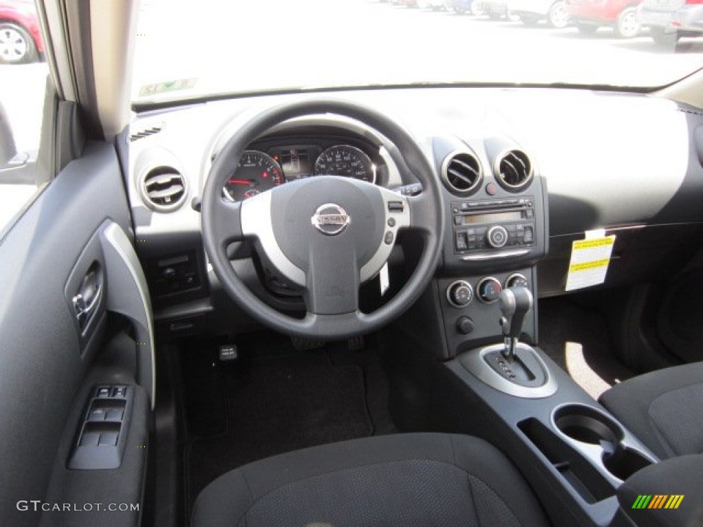 2011 Rogue S AWD - Silver Ice Metallic / Black photo #14