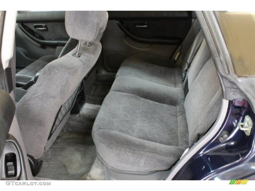 2001 Outback Wagon - Deep Sapphire Metallic / Gray photo #5
