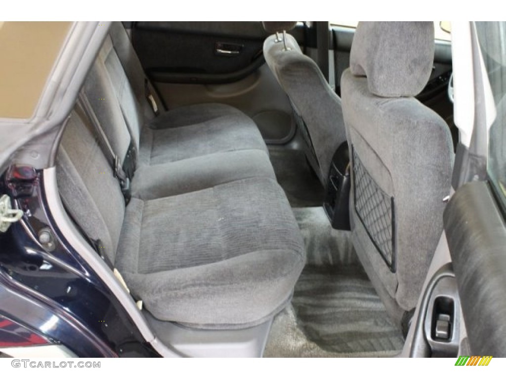 2001 Outback Wagon - Deep Sapphire Metallic / Gray photo #7
