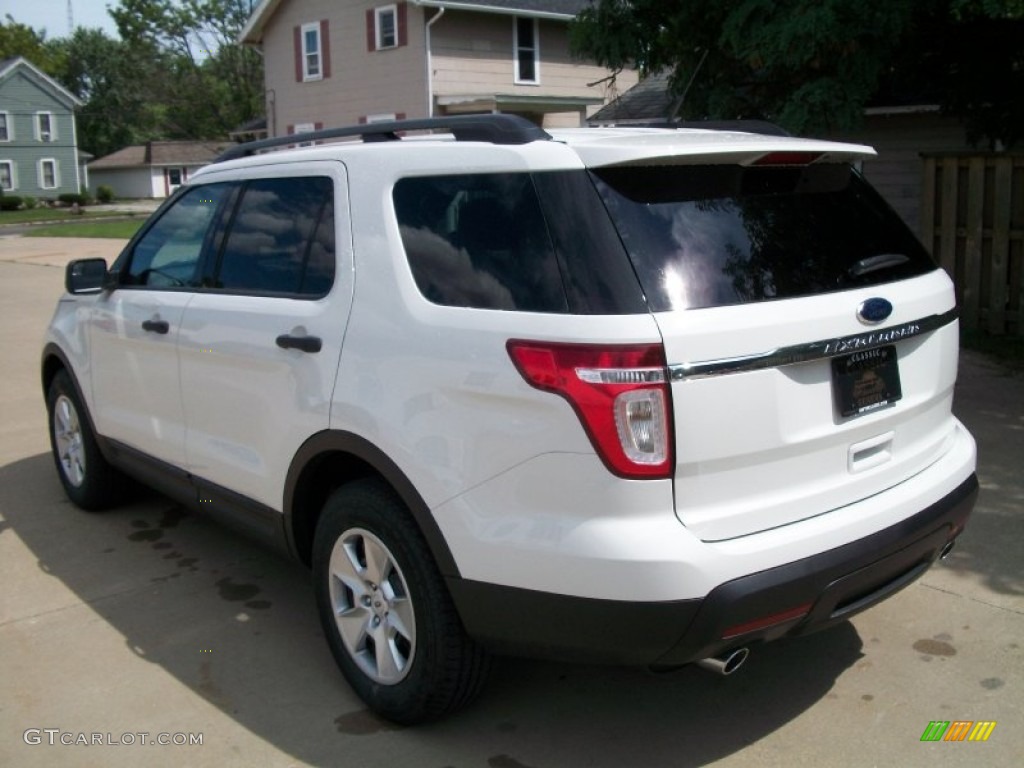 White Suede 2012 Ford Explorer FWD Exterior Photo #53112947