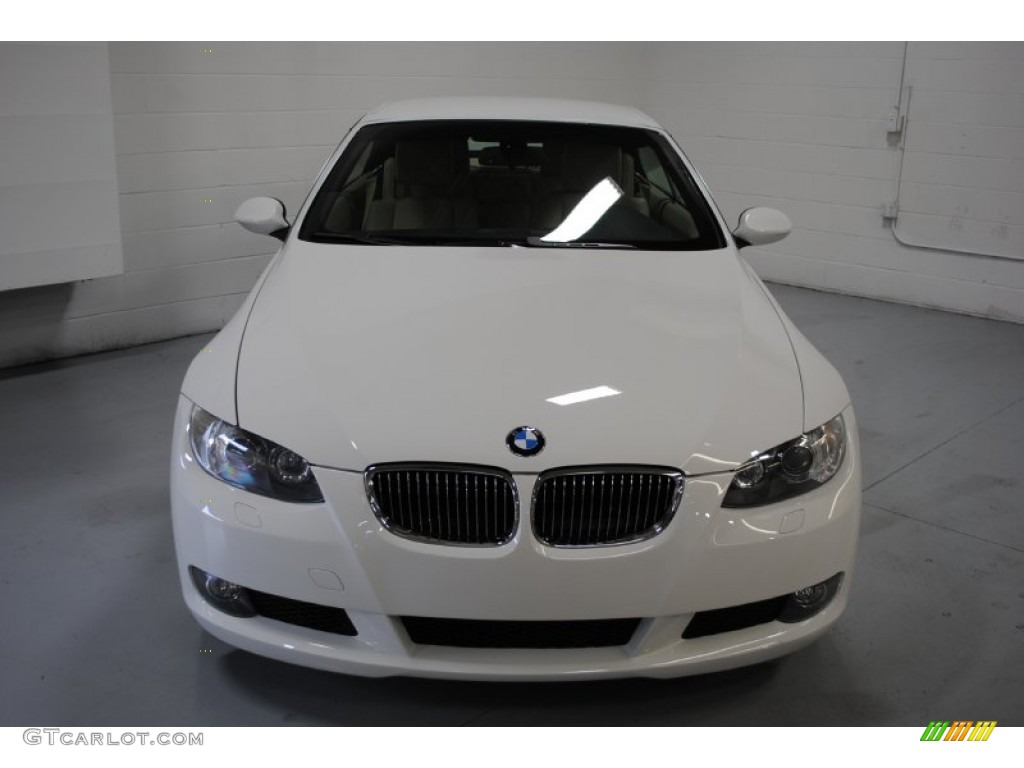 2008 3 Series 328i Convertible - Alpine White / Cream Beige photo #2