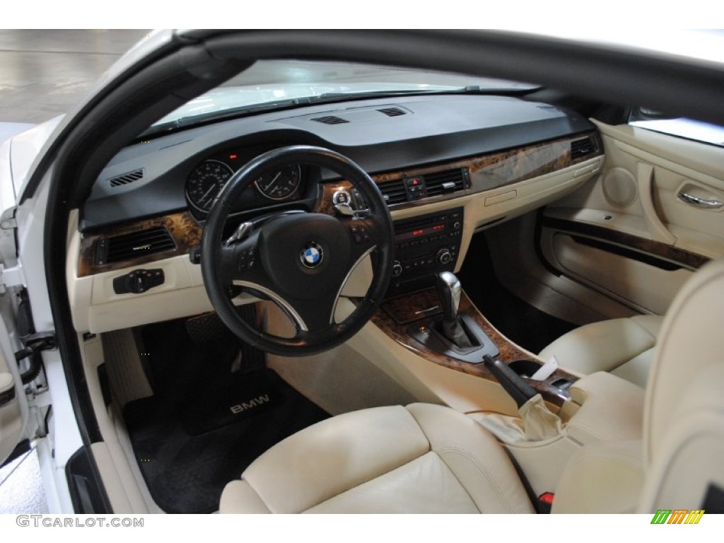 2008 3 Series 328i Convertible - Alpine White / Cream Beige photo #20