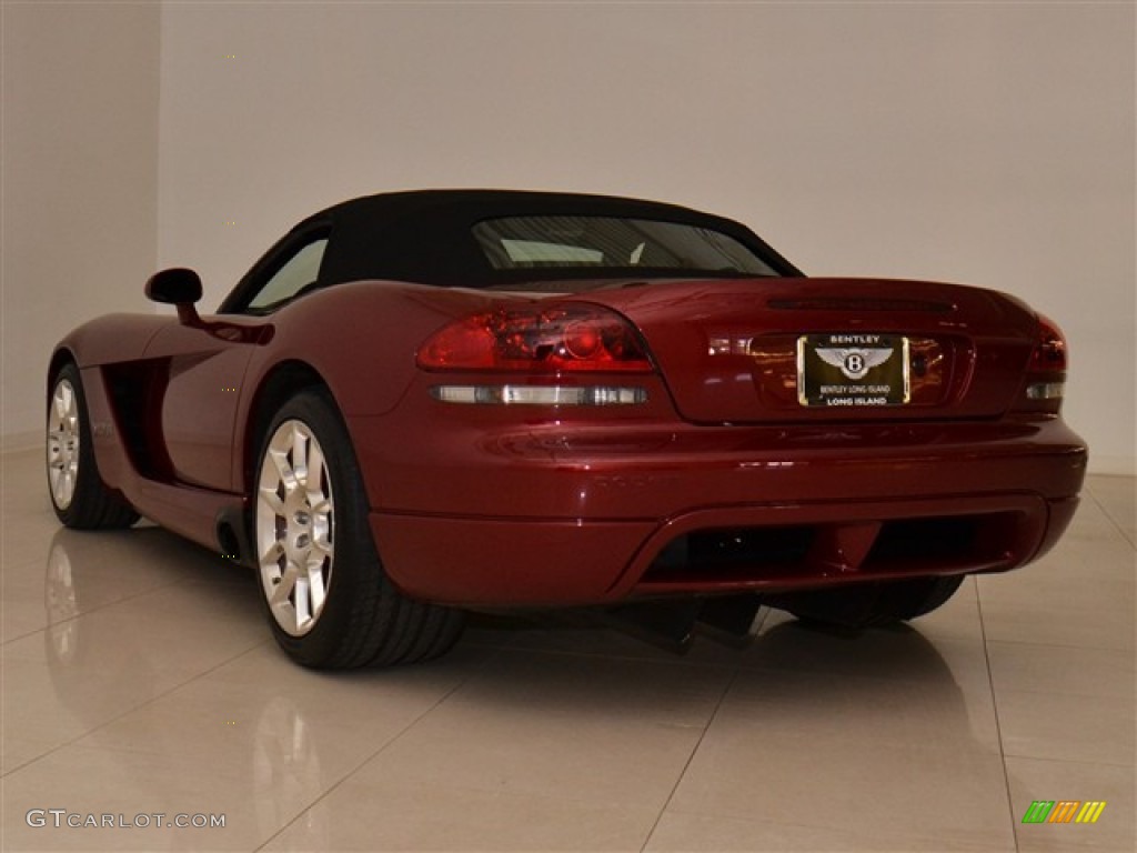 2008 Viper SRT-10 - Venom Red Metallic / Black/Natural Tan photo #13