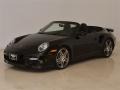 Black 2008 Porsche 911 Turbo Cabriolet Exterior