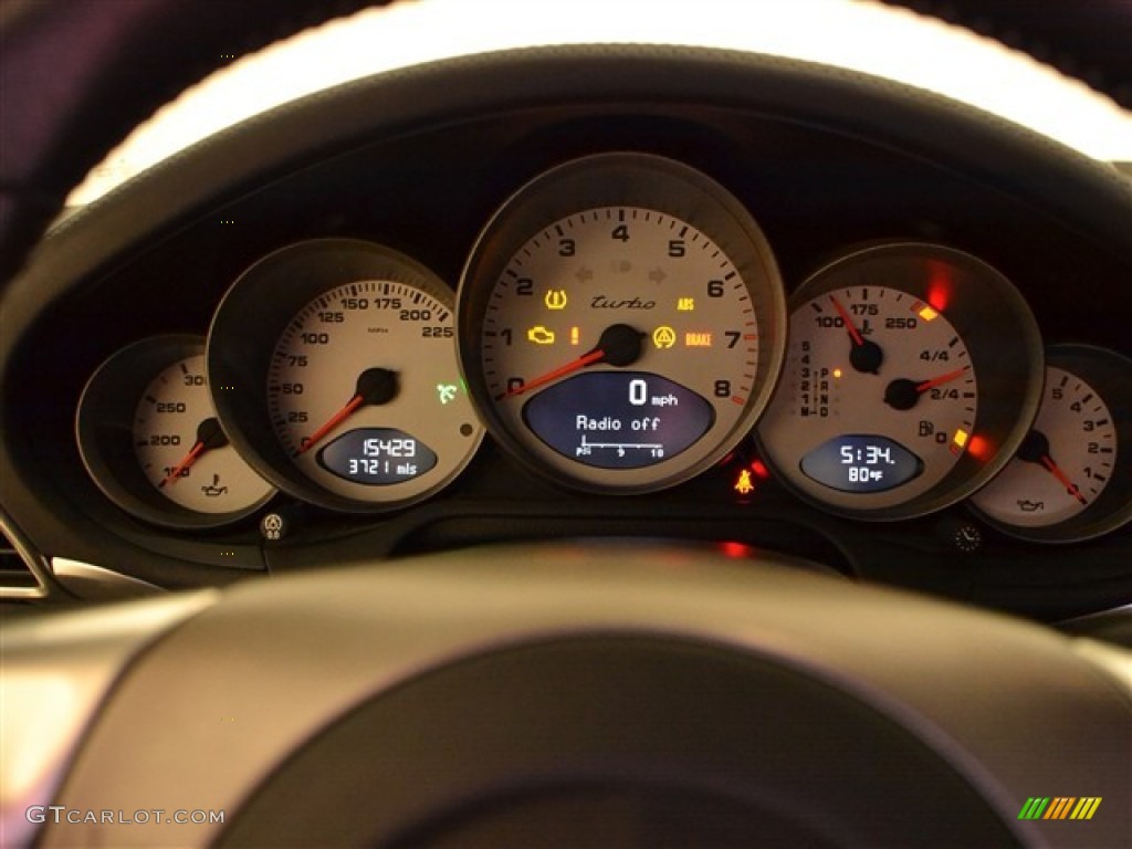 2008 Porsche 911 Turbo Cabriolet Gauges Photo #53118120