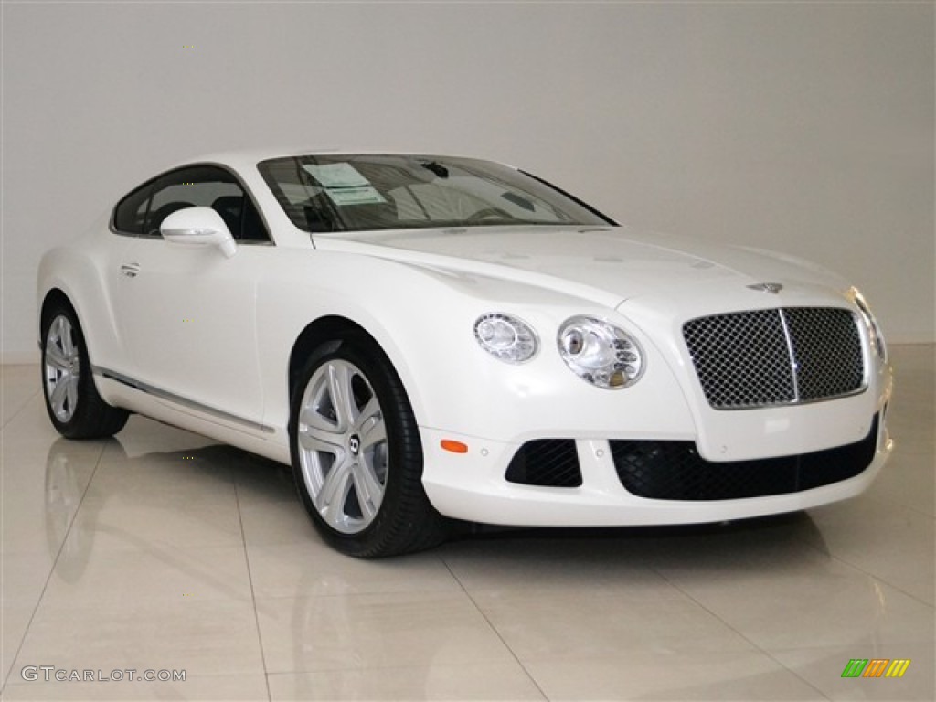Glacier White 2012 Bentley Continental GT Standard Continental GT Model Exterior Photo #53118186