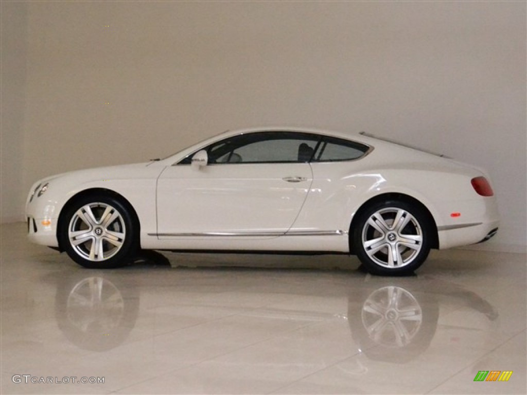Glacier White 2012 Bentley Continental GT Standard Continental GT Model Exterior Photo #53118225