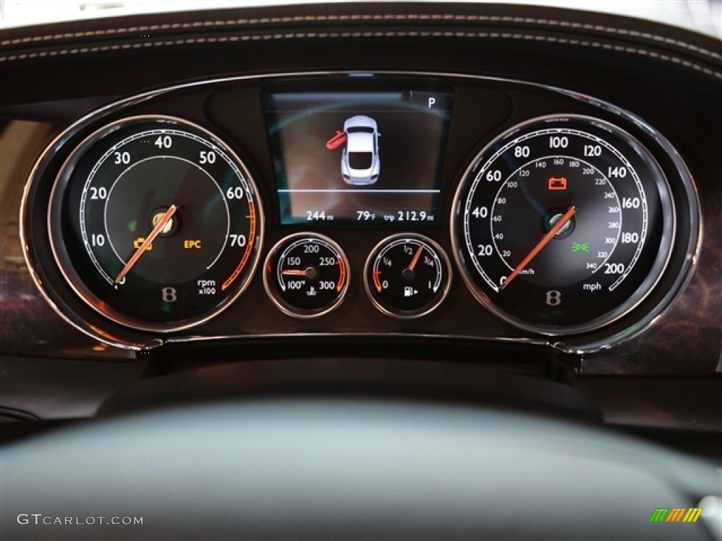 2012 Bentley Continental GT Standard Continental GT Model Gauges Photo #53118234