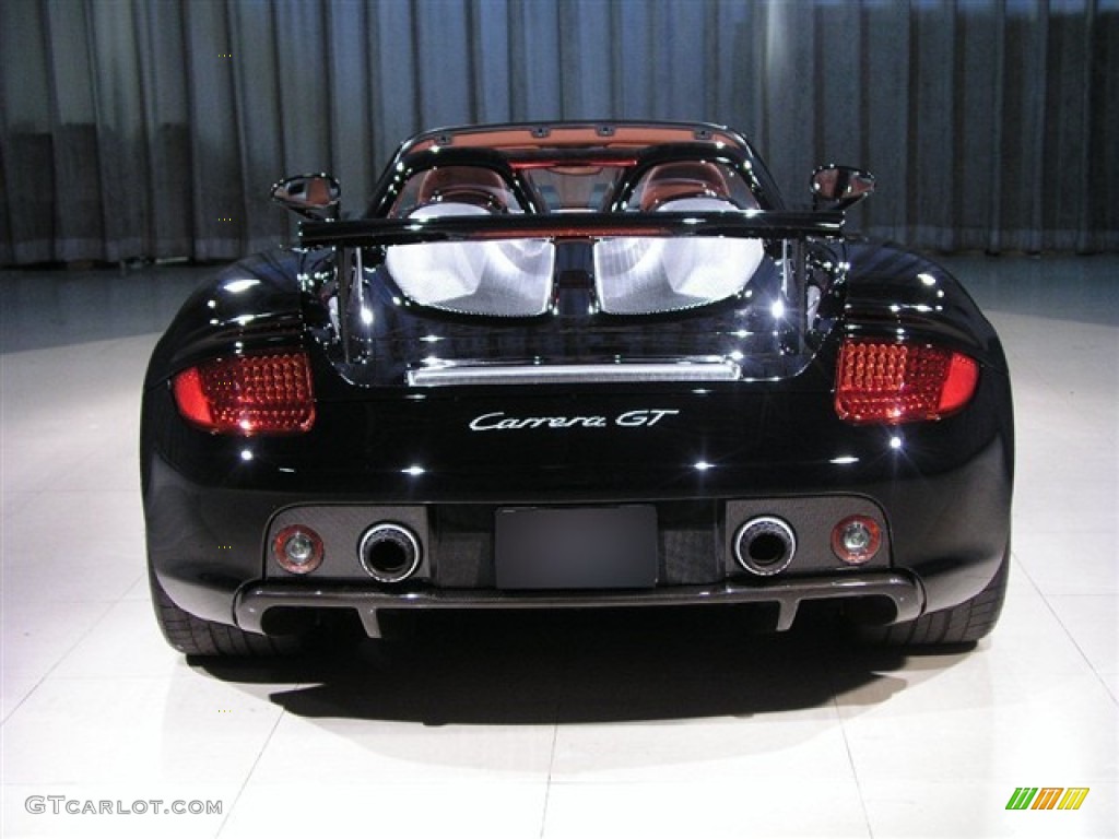 Black 2005 Porsche Carrera GT Standard Carrera GT Model Exterior Photo #53118552
